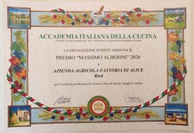 Premio Massimo Alberini per l'anno 2026